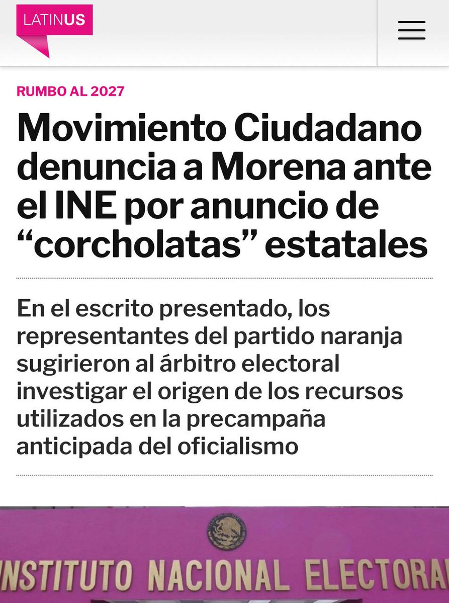 AlvarezMaynez's tweet photo. 🚨 ATENCIÓN 🚨 El Tribunal va a discutir nuestra denuncia contra Morena por sus campañas ilegales.

Aunque el INE ha enviado a los OPLE’s cada una de nuestras denuncias, el proyecto del magistrado Reyes Rodríguez plantea que se trata de una estrategia nacional que debe investigarse y sancionarse.

¡Es evidente que están violando la ley!
