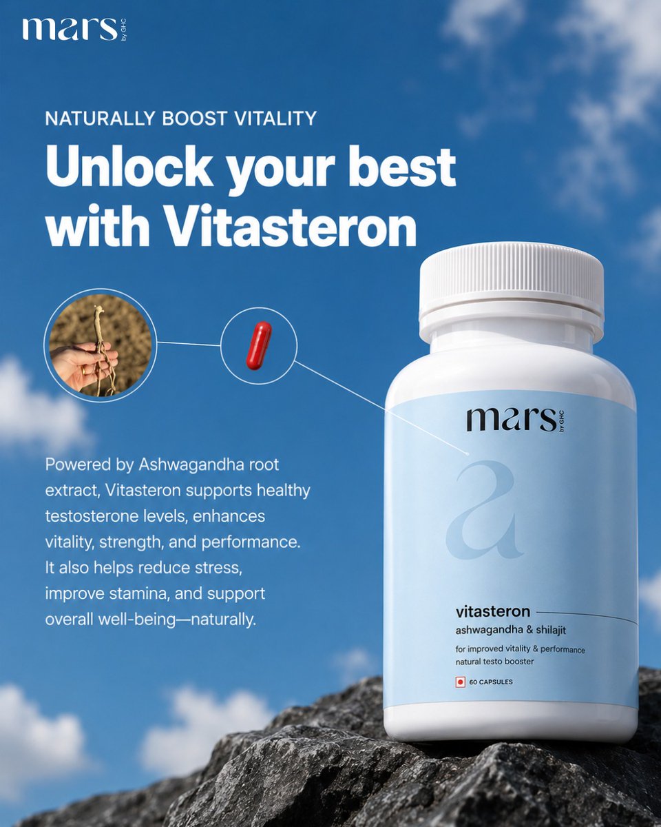 TerryQuintal's tweet photo. Feeling drained? Recharge naturally with Ashwagandha and Shilajit to support testosterone, vitality, stamina, strength, sleep, and hormonal balance. Discover your best with Vitasteron. https://t.co/2wpskcrixB