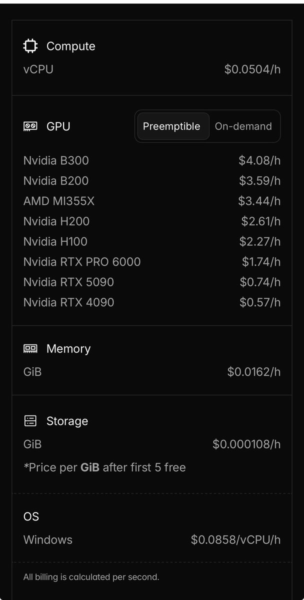 ivanburazin's tweet photo. B300 sandboxes now available on-demand and spot on @daytonaio 🔥 https://t.co/ADX1oTwSiz