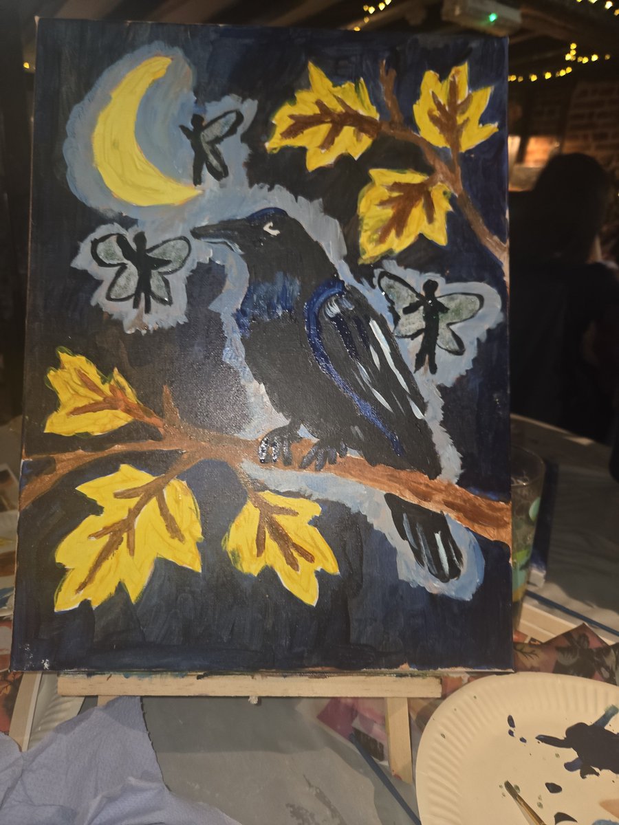 AuntyWitchie's tweet photo. Little bit of art #raven #fairies #artwork https://t.co/l3gVvyD0Q6