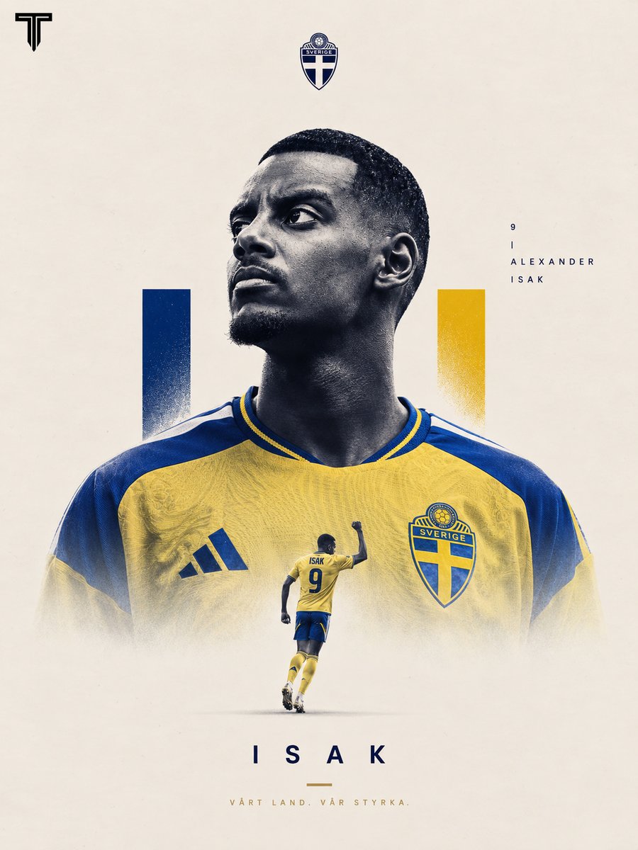 TouchlineX's tweet photo. 🚨 𝗡𝗘𝗪: Alexander Isak is regaining his best version this season.

• After missing approximately 33 games through injury last season, Isak is finally stringing together a consistent run of playing time, and the output is beginning to follow.

• He already has 6 goal contributions this season, surpassing the 4 Premier League goal contributions he managed across the entirety of last season.

• Against Romania, he showed the movement that makes him so dangerous. He timed his run to perfection behind the defense before calmly placing his finish into the far corner.

The sharpness is returning with every game. His finishing and confidence are beginning to resemble the Isak who looked almost impossible to contain at Newcastle United.