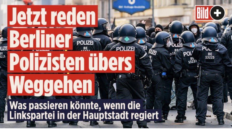 KaiNielsen67's tweet photo. Ich habe mit Berliner Polizeibeamten gesprochen. Sie machen sich große Sorgen um die eigene berufliche Zukunft und befürchten, dass Berlin nunmehr im kriminellen Chaos versinken wird. 
#Berlin https://t.co/XDaBbRskRW