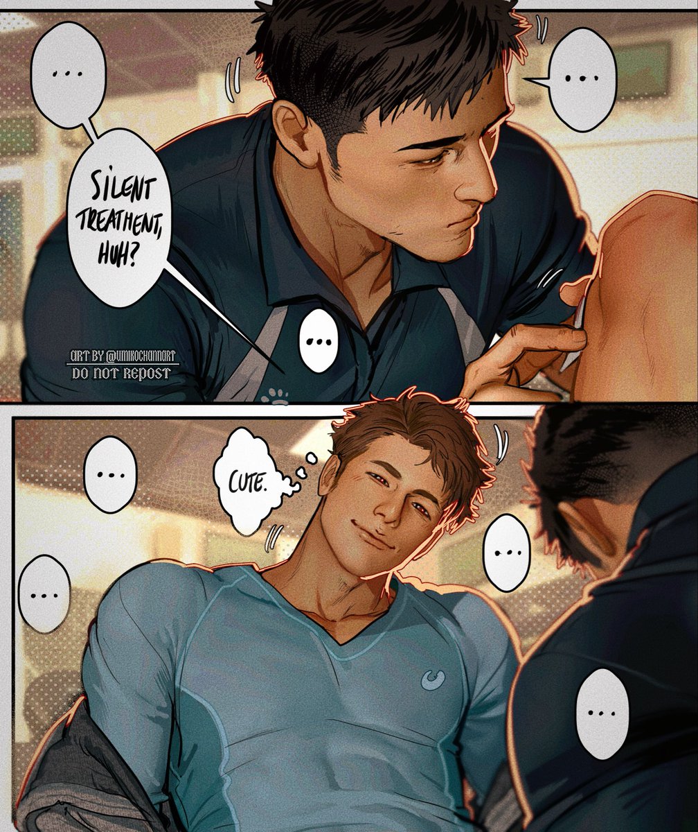 umikochannart's tweet photo. Little injuries 🤕 (posting the iwaoi here too for people who couldn’t access it on IG) https://t.co/Xgj7tcXJSo