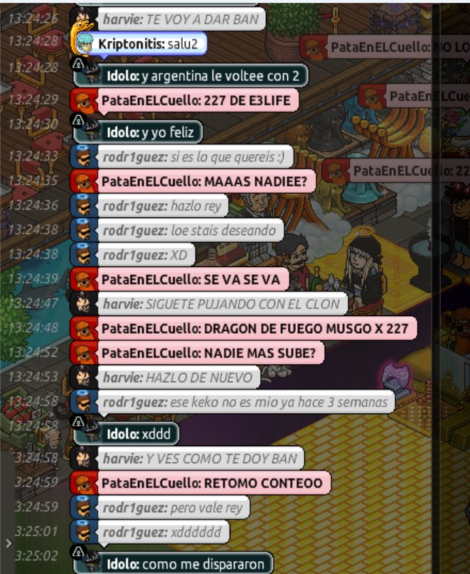 Opa_Family's tweet photo. Esto pasó hace mucho tiempo y, por ese motivo, él siempre ha sido kickeado de la sala. Varios clientes se han quejado de él y, a estas alturas, ya todos lo conocen. Lo irónico es que ahora anda llorando por algo que él mismo ha hecho siempre. Qué ironía, ¿no? 😂 https://t.co/zCsztEWEcK
