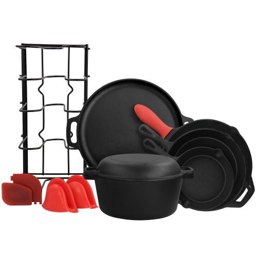 royalkitwareco's tweet photo. MegaChef 12-Piece Round PreSeasoned Cast Iron Cookware Set — $109.99.

Shop: https://t.co/F31HMPj9Oe

Save 10% with Promo code: X2026

#MegaChef #CastIron #CookwareSet https://t.co/9W8u06u2bD