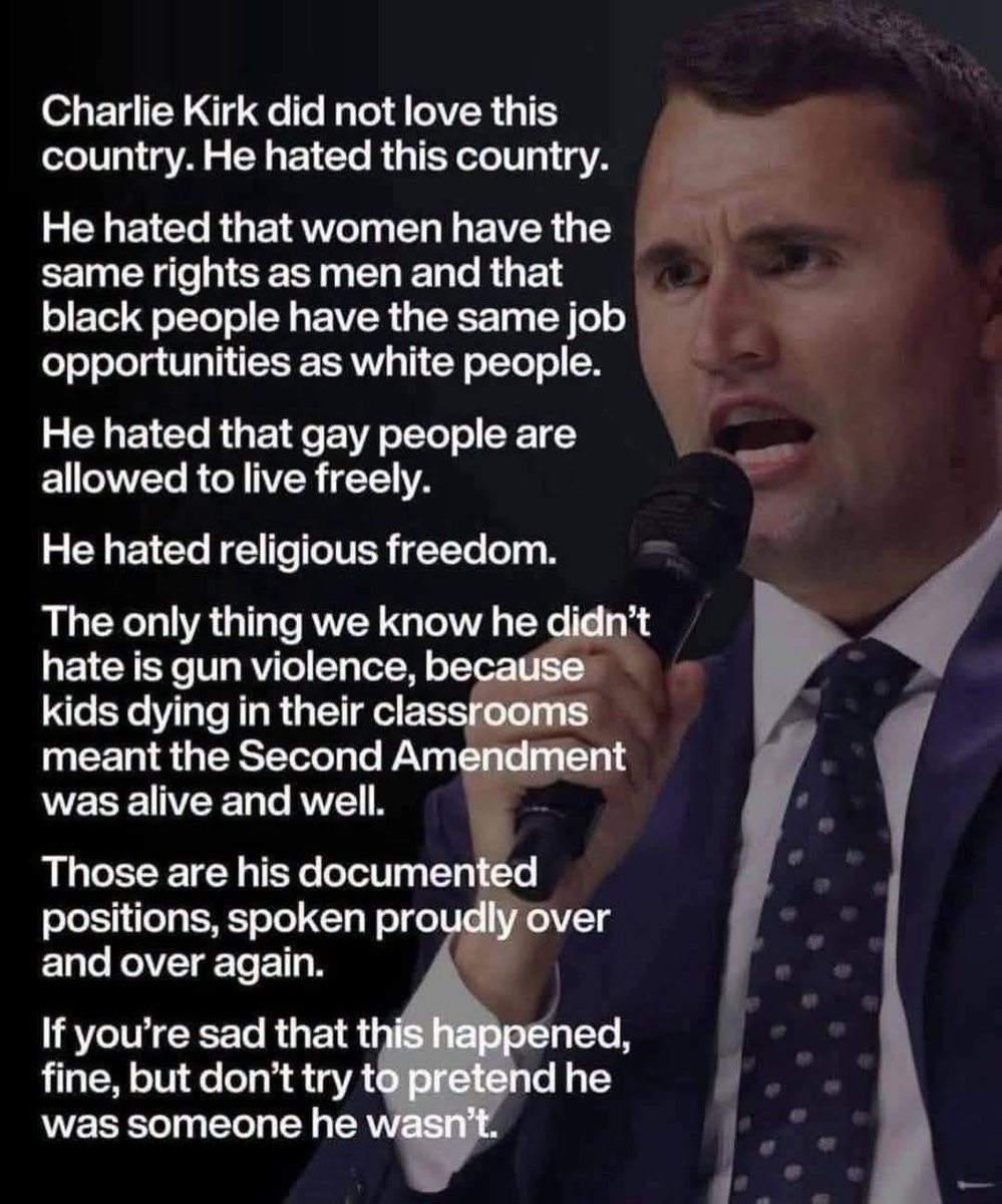 DeepLeftAndy's tweet photo. He was a hater. Plain and simple. https://t.co/WT4jPDTzit