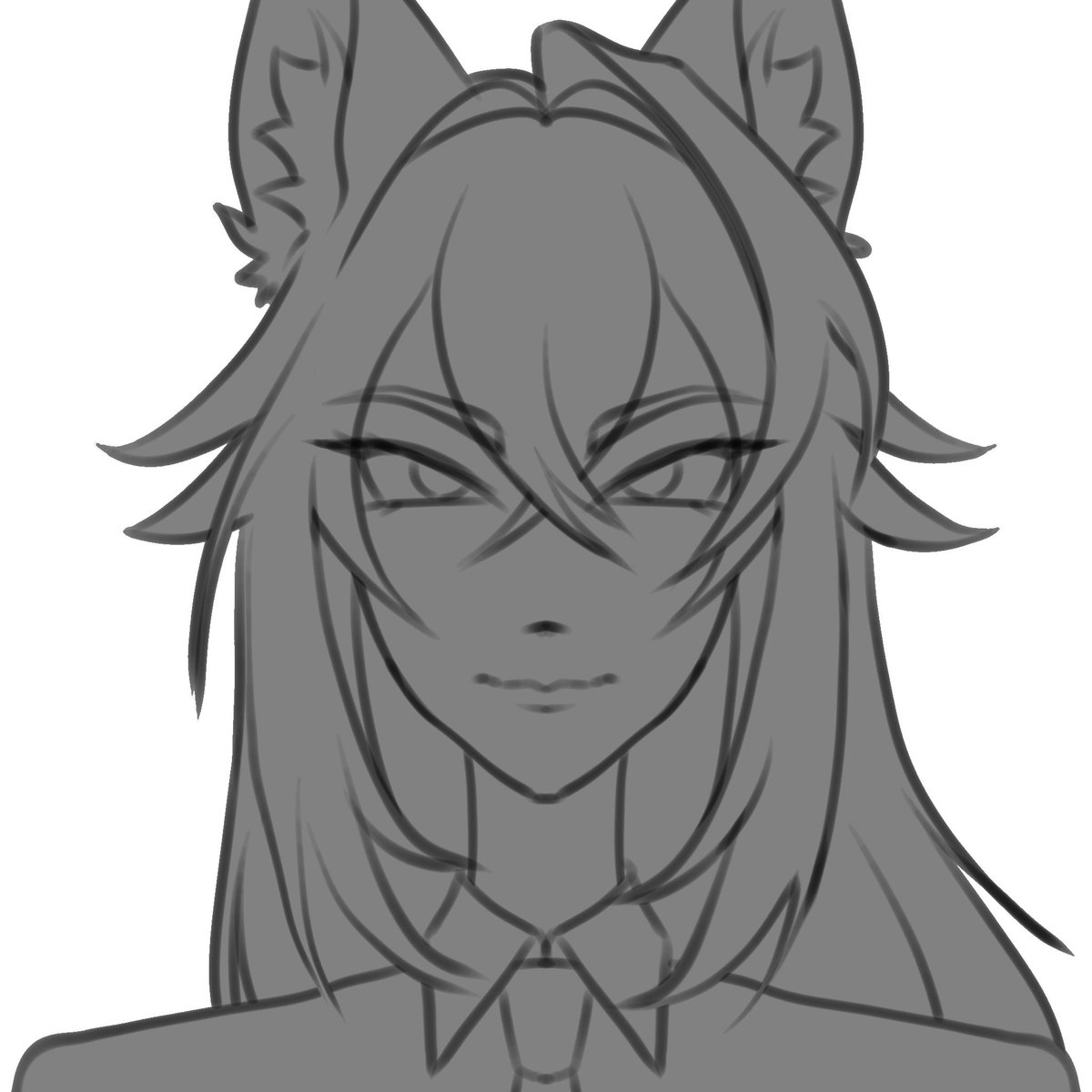 miashimori's tweet photo. working on Severian Lowell from zzz Icon 🔥

#SeverianLowell #zzz #fanart #digitalart https://t.co/J9UVPr6itV