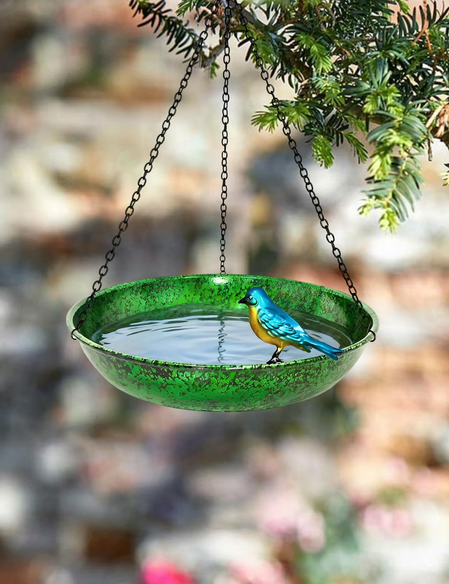 woertehome's tweet photo. Hanging Bird Bath for Outside. USD 26.99. Visit https://t.co/h16XtTuuBC
WOERTE HOME · Factory-direct home decor & seasonal crafts since 2017
#HangingBirdBath #MetalBirdBath #GardenDecor #BirdFeeder #OutdoorDecor #MetalHomeDecor #GardenOrnament #BirdBathFeeder https://t.co/cZn45E6dmp