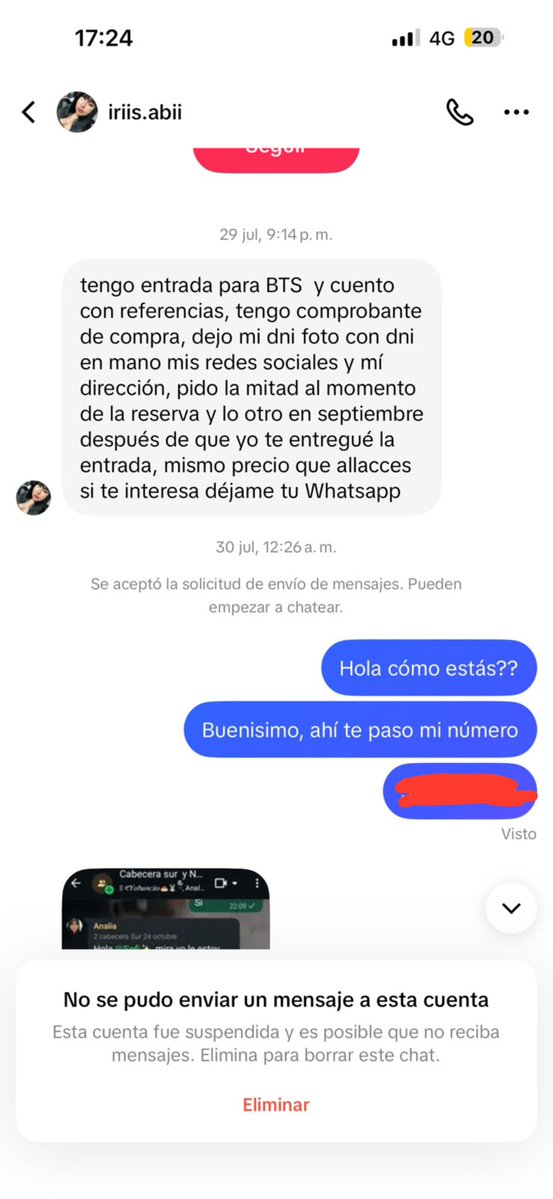 mikuplayer001's tweet photo. También tengo comprobante de la plata que le pasaron algunas de las chicas
Estado a más de 60 personas en diferentes grupos que tenía
Desactivo todas sus cuentas y su número de teléfono
#estafa #btsargentina
#estafamasiva https://t.co/1Mn1N4taDJ