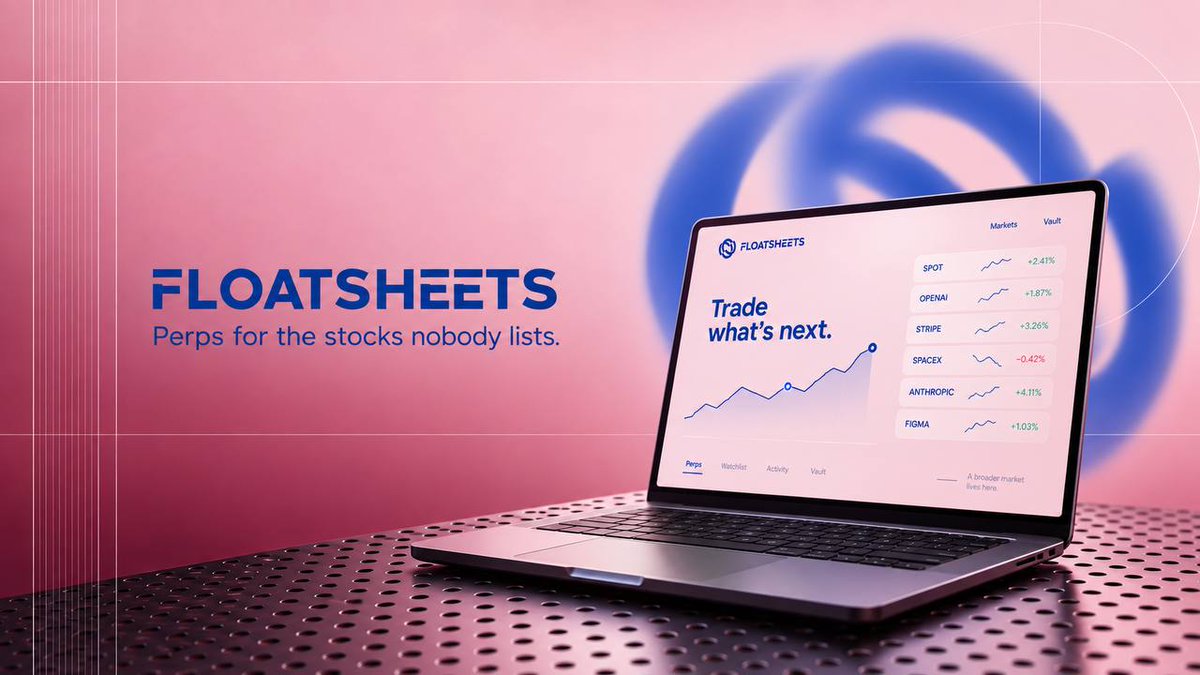 FloatSheets's tweet photo. Execution starts with a price request, not a cached number.

When a trade arrives, the engine can require a fresh signed update within the permitted block window. 
The registry verifies the signer and attestation reference before the market checks confidence, state, capacity, and collateral.

That sequence matters because a thin equity can be tradable at 10:02:00 and unquotable seconds later.

Built on @RobinhoodApp