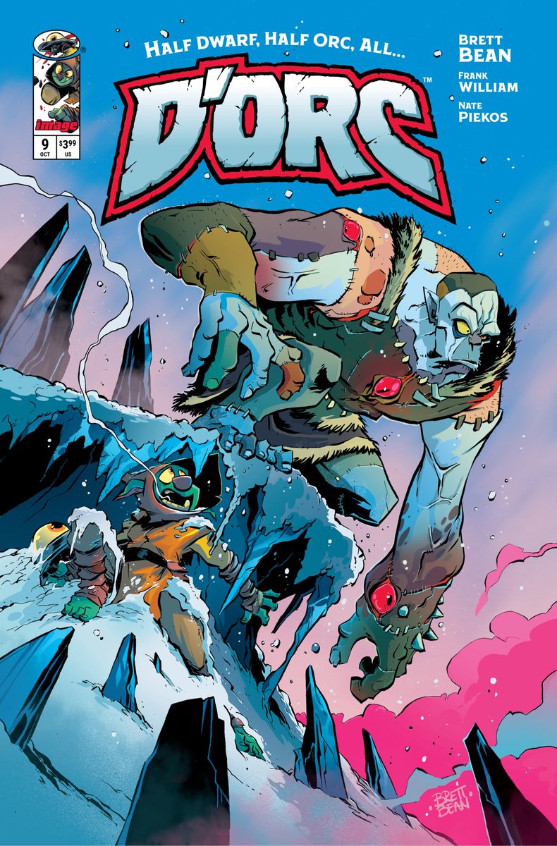 BuzzComics's tweet photo. Preview de D'Orc #9 par Brett Bean (@2dbean) et Frank William chez @ImageComics : FOC le 27/09/26! #ImageComics #Comics #DOrc https://t.co/m2gm2bAaUE https://t.co/ZUEeoSOo30