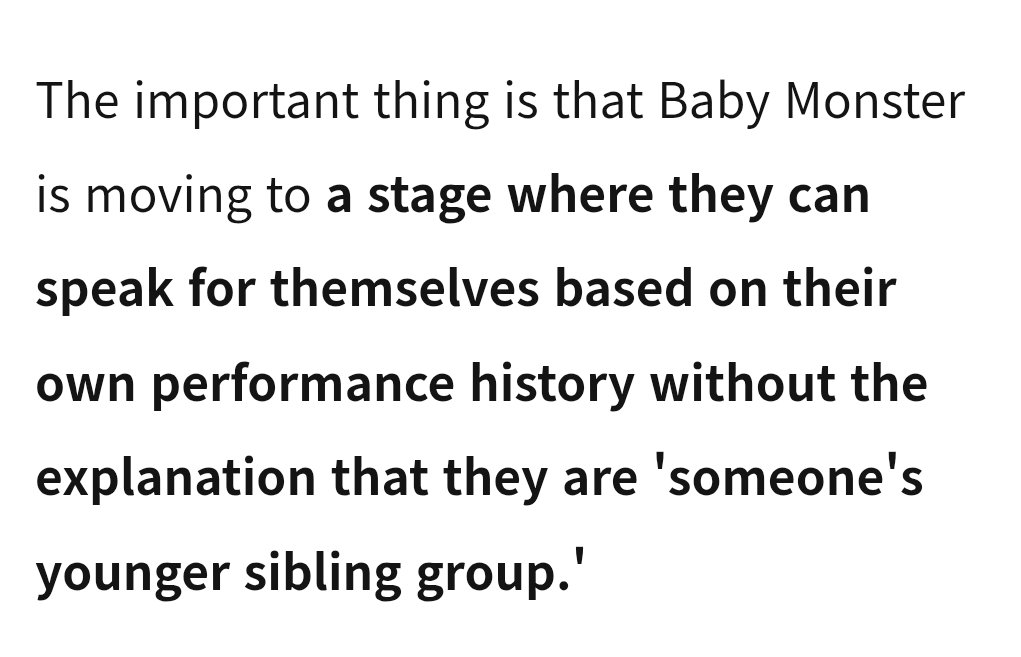 BABYMONSTER1st's tweet photo. An article on Naver's blogs discusses the growth of BABYMONSTER with its recent appearance at the Kyocera Dome. https://t.co/ZGJzax3uKC