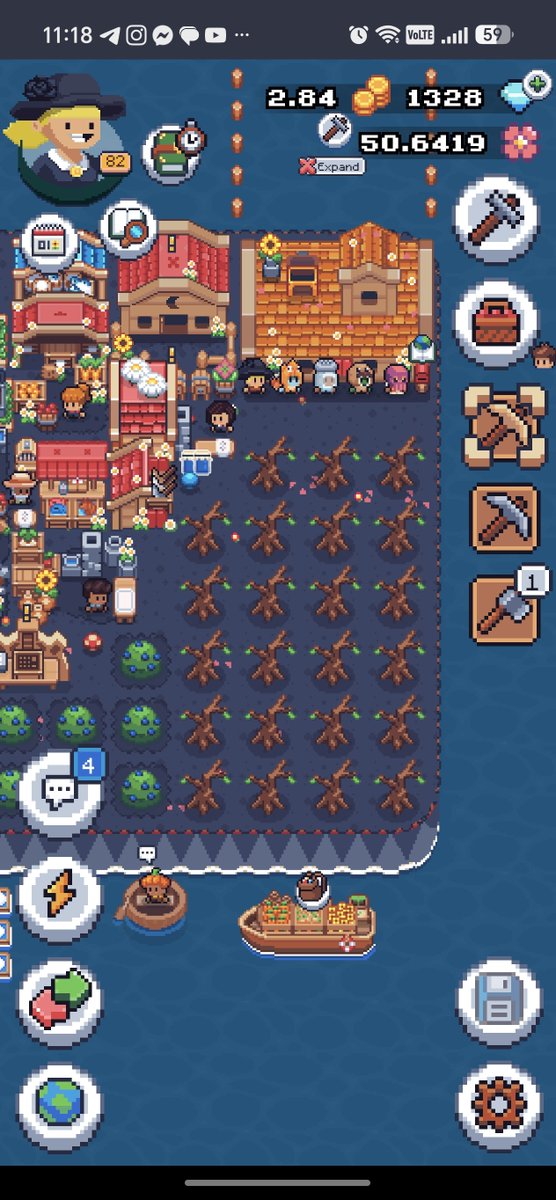 kuram__a's tweet photo. Hello everyone @0xSunflowerLand
It reached the level of 82 And the expansion reached  12th And it became enough for me for most of the things I need, my future goal is to reach level 90 with the 16th expansion, do you have any suggestions?
#sunflowerland #sunflowerlandfarm https://t.co/wBkpmgW3Uc