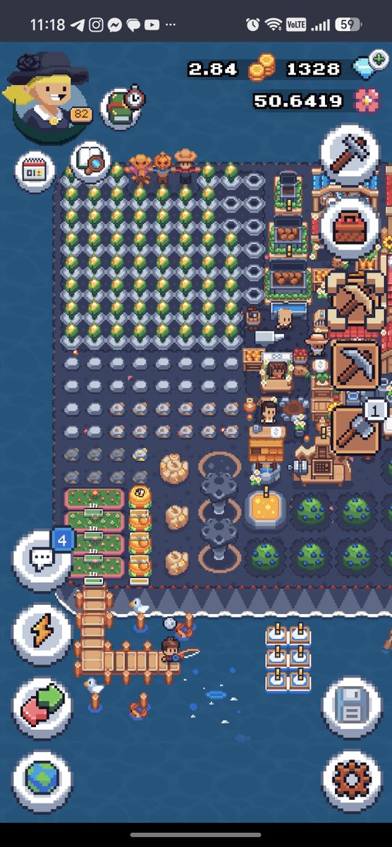 kuram__a's tweet photo. Hello everyone @0xSunflowerLand
It reached the level of 82 And the expansion reached  12th And it became enough for me for most of the things I need, my future goal is to reach level 90 with the 16th expansion, do you have any suggestions?
#sunflowerland #sunflowerlandfarm https://t.co/wBkpmgW3Uc