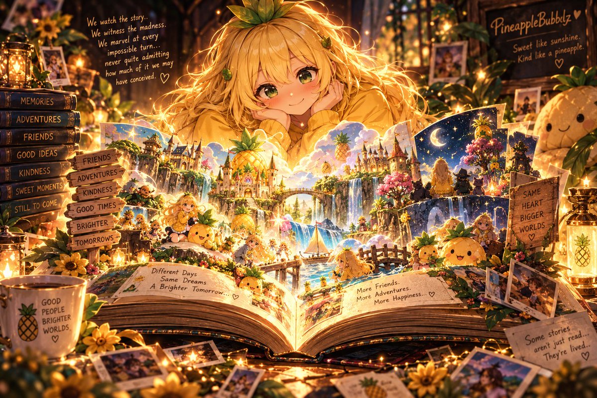Just1Pineappl3's tweet photo. Prompt Drop!

“We watch the story. We witness the madness. We marvel at every impossible turn… never quite admitting how much of it we may have conceived.”

A fun pop up story book prompt! Enjoy!

Prompt: https://t.co/6Yy2WnFWnH https://t.co/LoYQrjSs68