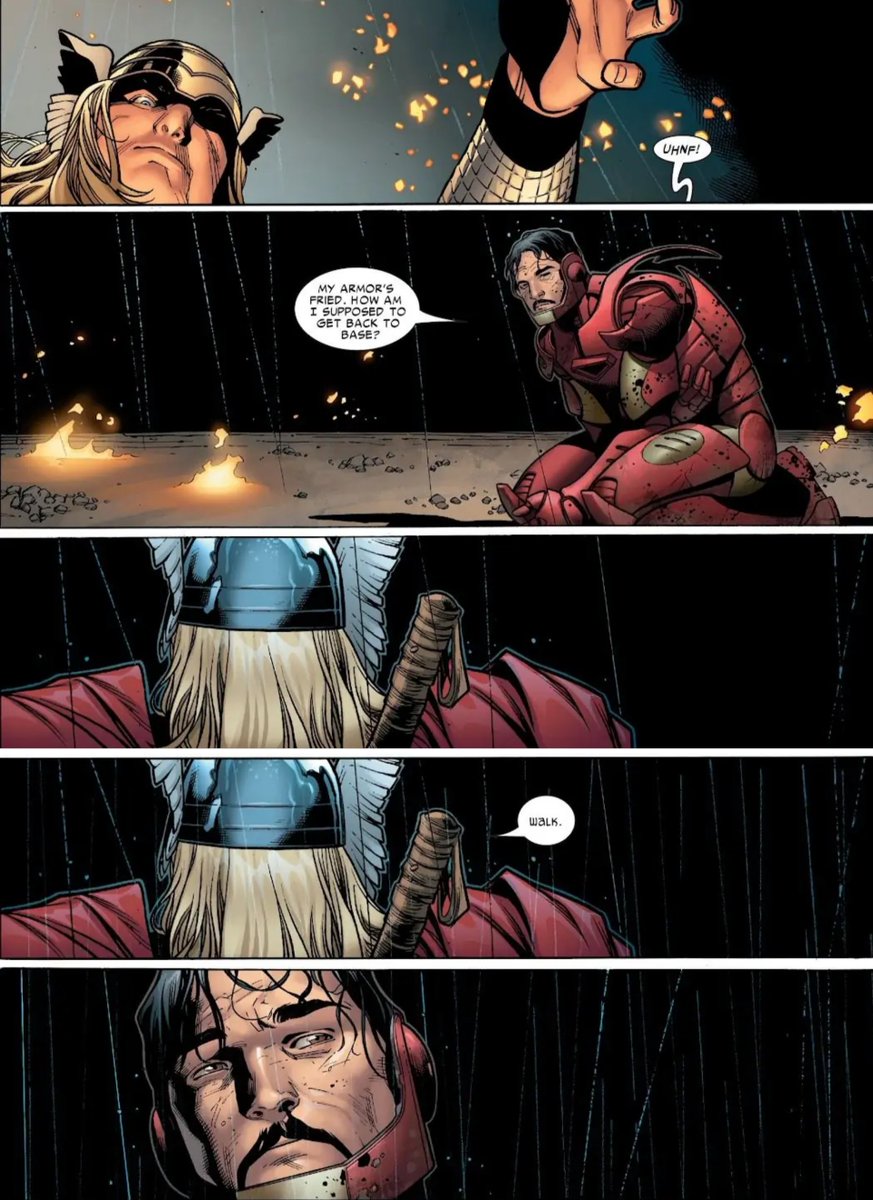 OzymandiasWorX's tweet photo. Never seen a more billionare moment than crying you'll have to walk to the guy who just let you live, Thor spared him twice here https://t.co/HeRsH3Kv4Z