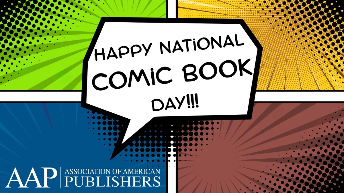 AmericanPublish's tweet photo. Today, we celebrate the incredible comic book industry that has given us our favorite heroes (or villains) and all of the creatives and publishers behind them! https://t.co/wLPDYiC20R