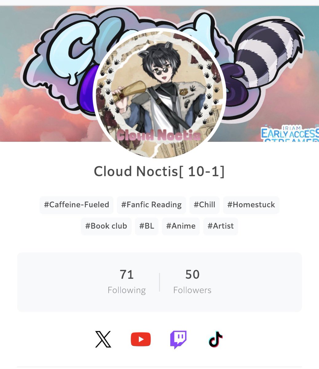 CloudN0ctis's tweet photo. Guys I met my first goal. Again thank you to everyone who helped me get there. #IRIAMライバーでも繋がりたい #IRIAM #IRIAMUS #cloudn0ctis #cloudlings https://t.co/ta8wo7c4KZ