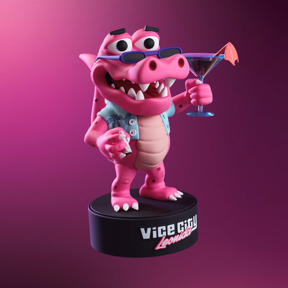 Dexerto's tweet photo. GTA 6 fans are already 3D-printing their own Macca the Gator figures instead of buying the $400 Collector’s Box

A fan-made 3D model has been shared online so anyone with a printer can make their own https://t.co/2AwCXuTilA