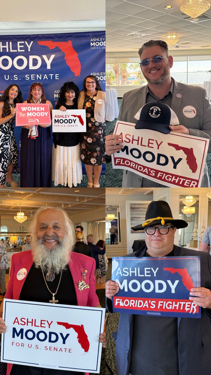 AshleyMoodyFL's tweet photo. Thank you, Dunedin! Let’s finish this fight in November! https://t.co/iWGJGLG4pI