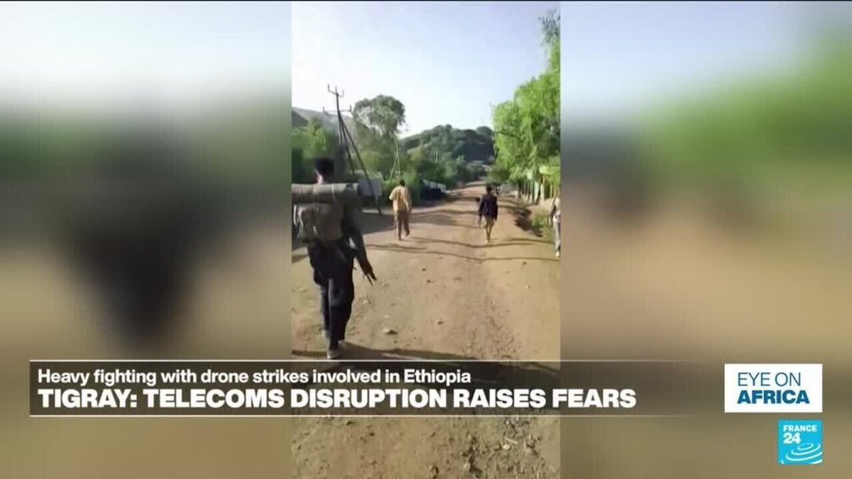 Heavy fighting in Ethiopia disrupts telecommunications services