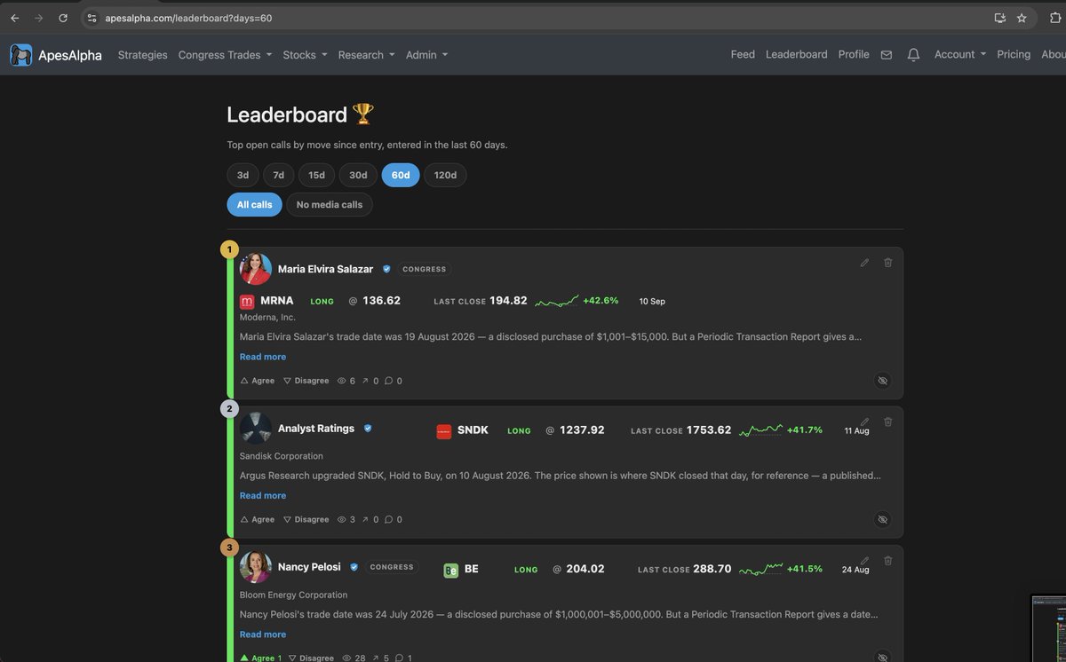 ApesAlphaHQ's tweet photo. 60-Day Leaderboard is big league.
Nancy is the GOAT. $BE https://t.co/hutJQf94cl