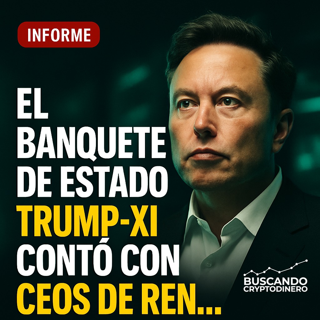 BCryptodinero's tweet photo. El banquete de estado Trump-Xi contó con CEOs de renombre como Elon Musk, Jensen Huang, Lisa Su y Tim Cook. #Bitcoin #Crypto https://t.co/iOb1AOPNyM