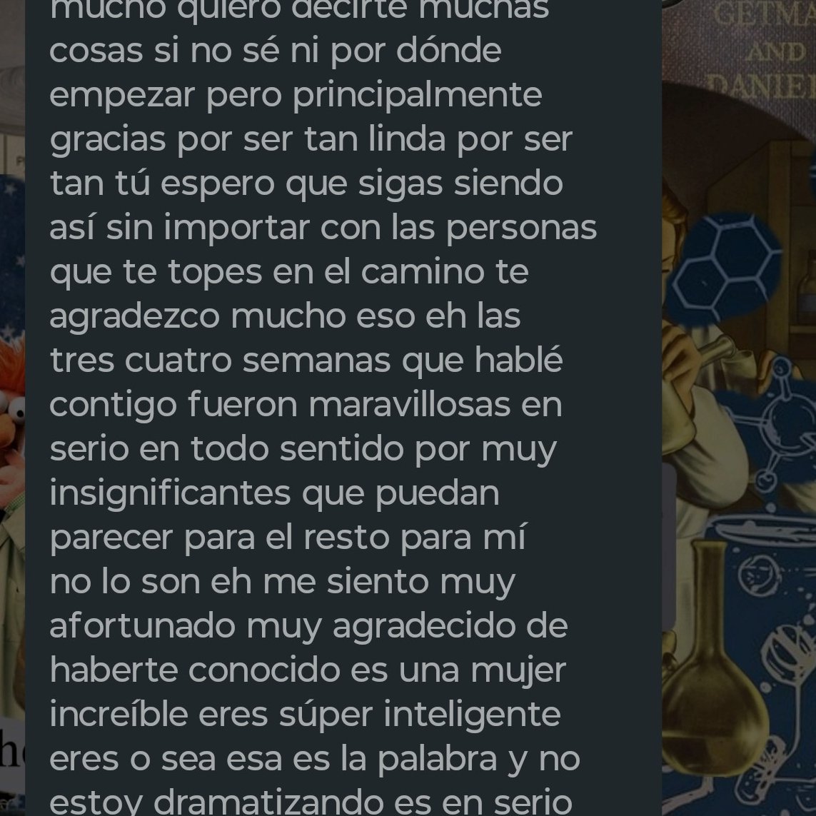 GiselleGuzmanG's tweet photo. Qué bonito que haya personas que valoran mucho mi persona. 🥹🥹🥹 https://t.co/94NFUBG9tb