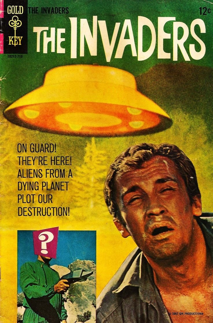 jonyballistic's tweet photo. The Invaders #scifi #goldkey #comics #1960s https://t.co/sYprEJ1By3