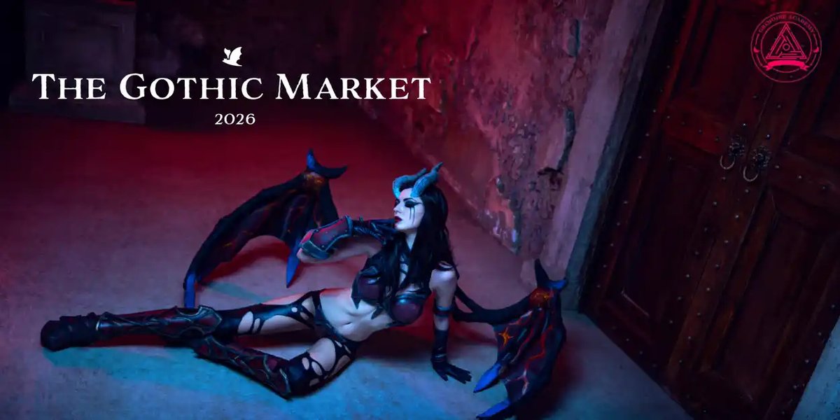 SCFair's tweet photo. 🖤🦇 THE GOTHIC MARKET IS THIS WEEKEND! 🦇🖤
Step into the shadows and discover a unique marketplace filled with gothic fashion, art, curiosities, alternative vendors &amp; more! 🕸️🖤

📅 THIS WEEKEND ONLY!

🎟️ Don’t miss The Gothic Market 2026!
https://t.co/TqXgANIvdl https://t.co/B6IFao3tT9