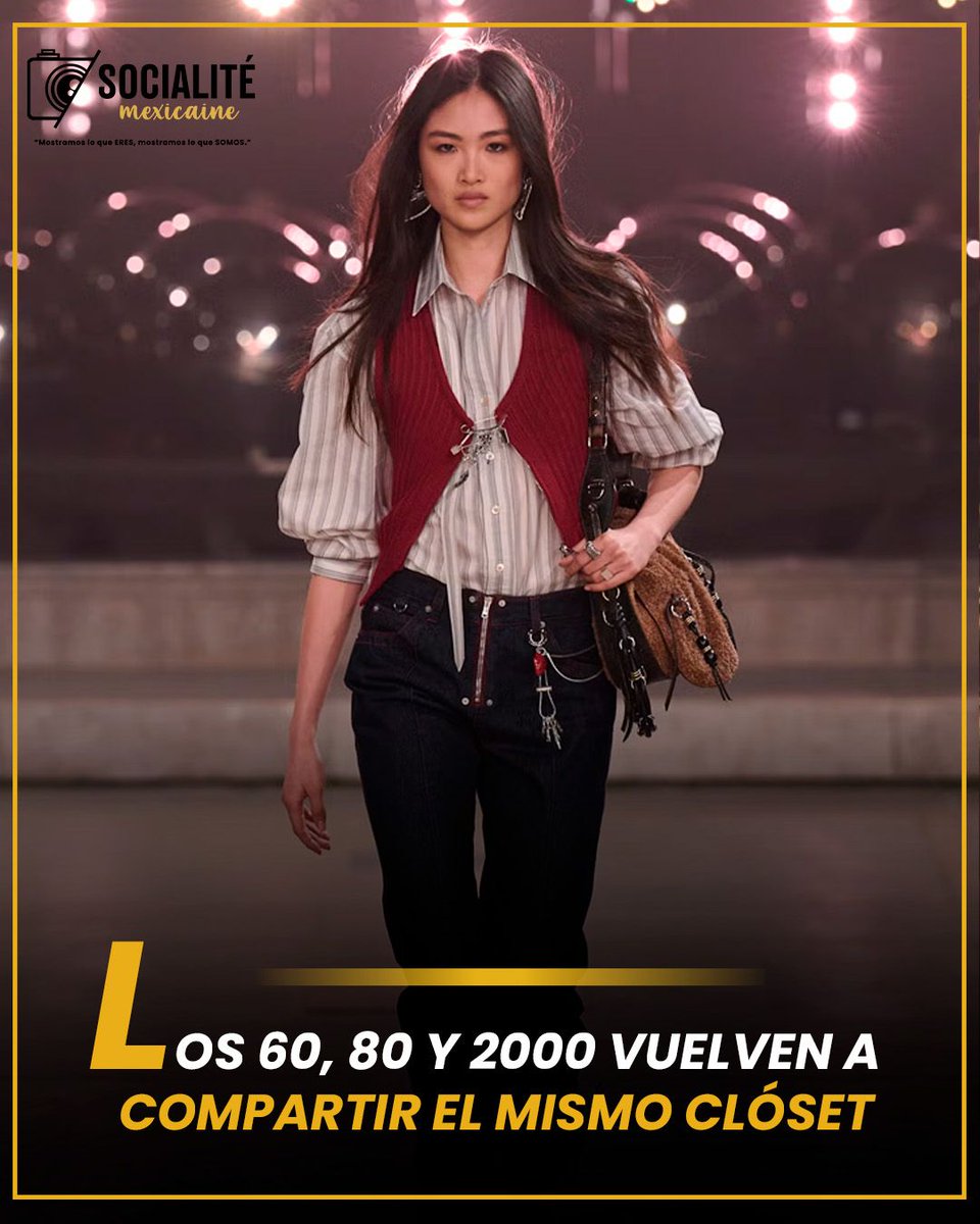 socialitemexi's tweet photo. LOS 60, 80 Y 2000 VUELVEN AL MISMO CLÓSET: ASÍ SE MEZCLA LA MODA EN 2026
https://t.co/P1MhlZMspm
#moda #tendencias #estilo #otoño #fashion https://t.co/pvPw97wO5Q
