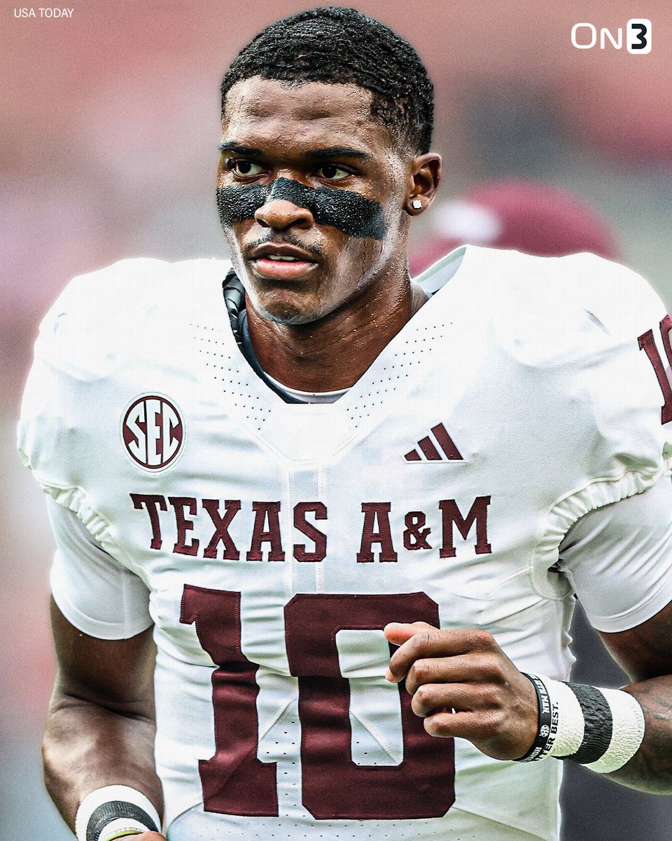 On3's tweet photo. NEW: Texas A&M QB Marcel Reed had to change his phone number after last weekend’s loss vs. Kentucky due to a doxxing incident, he tells @CarterKarels: 

"I kind of had a feeling it happened, because I got calls like back to back to back to back. I’m pretty sure I got called from like 18 different states. But I didn’t answer a single one. Some you would see like the new voicemail thing, you can see like the words at the bottom. So I eventually turned my phone off and just ended up watching college football for the rest of the night. I didn’t pay any mind to it."

https://t.co/sdcOkOXelj