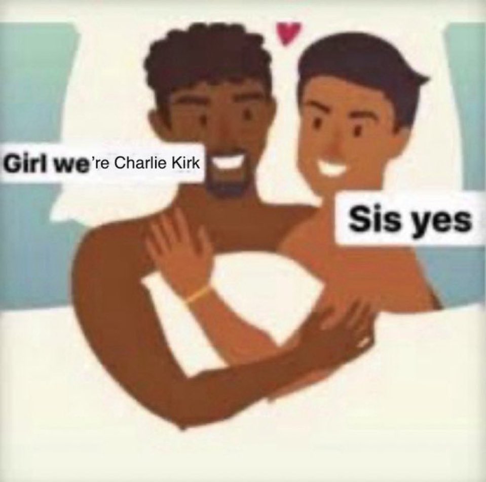 youreender's tweet photo. Girl were charlie kirk sis yes https://t.co/fZvbceSY4n