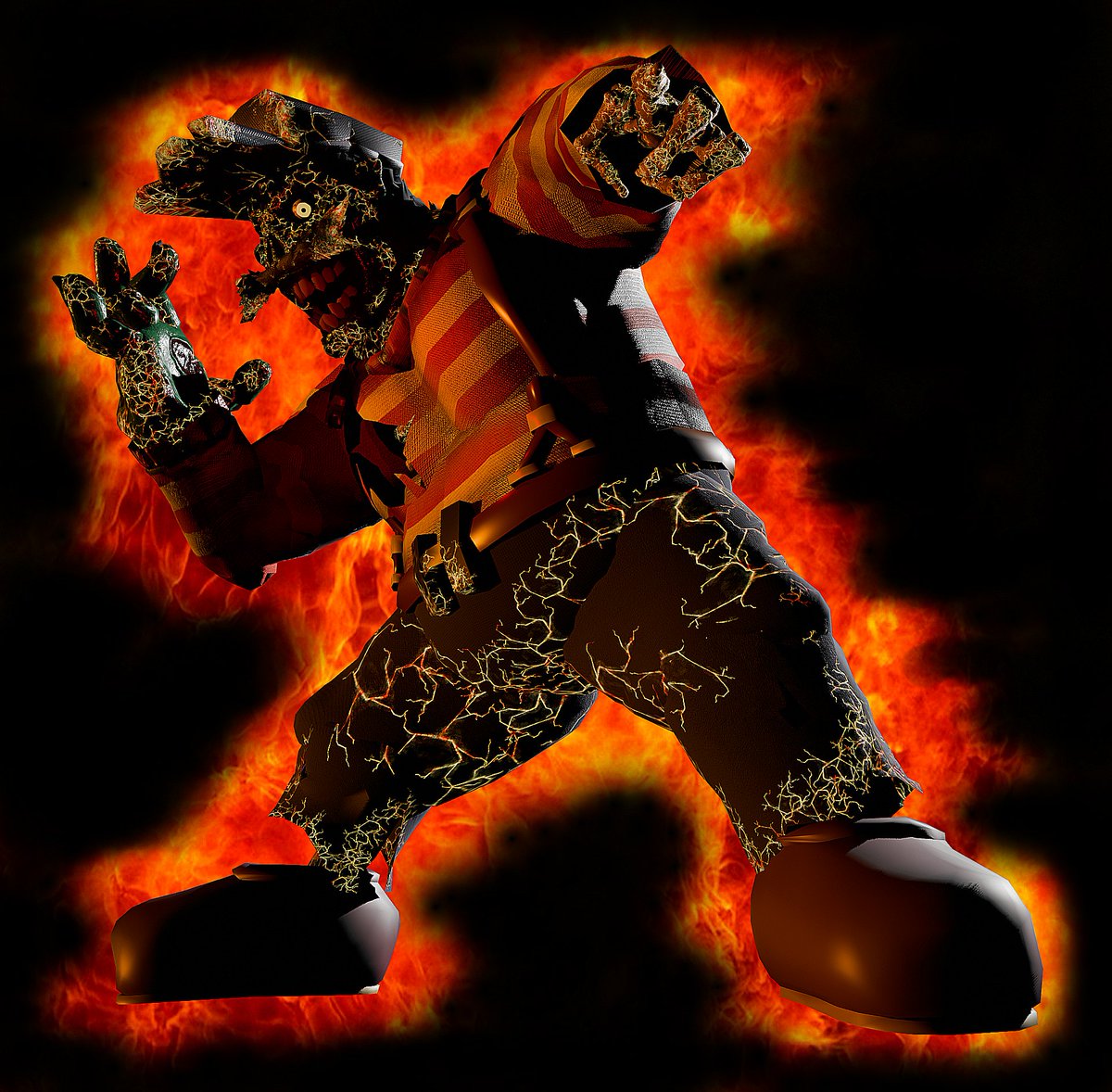 barcode05829875's tweet photo. look who finally stumbled in, this is Odium's remodel made by meeee!!!! ill talk about the design process when going into the skin and some more images in the description

#handymanpopeyesmeal https://t.co/a8nxYNiUf1