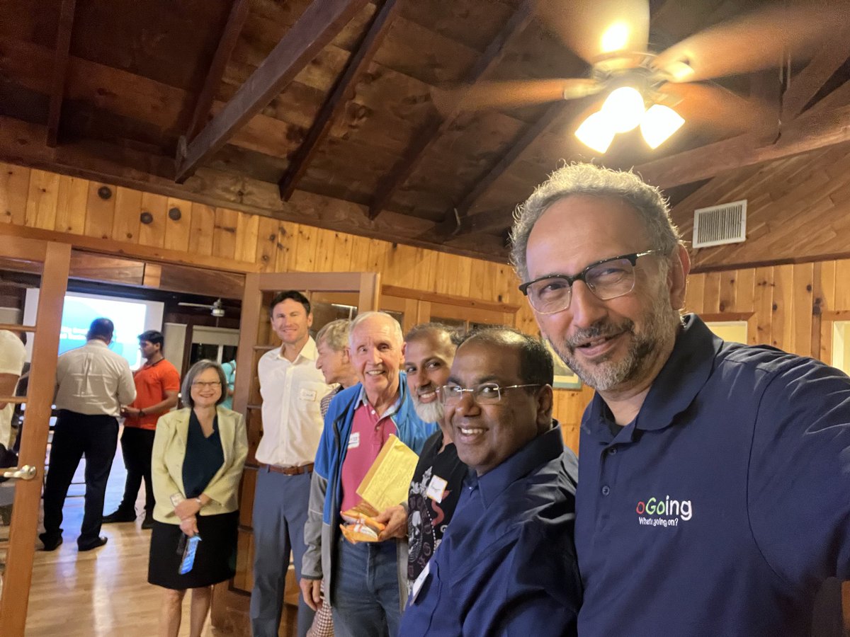 SanjayBDalal's tweet photo. Fantastic Orange County AI Startup Forum yesterday, September 24th evening, organized by @oGoing at the beautiful Duck Club in Irvine.

Over 11 startups shared their stories in industries and topics as wide as healthcare, biotechnology, education, consumer products, … https://t.co/rBY37avtH9