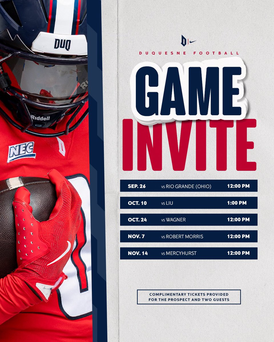 eantatar's tweet photo. Thank you @DuqFB for the game invite! @DannyWelke @BillNesseltDUQ @CoachDoriaDuq @WPIAL_Insider @wpialsportsnews @PA_TodaySports @CoachBryerBVA @210ths @coachwil_412 @BallHawkMedia1 @PAELITE7v7 @CoachMathis922 @PghSportsNow @MVI_sports @footballcoach79 @PRZVicCastillo @coleplant_ @mwhiteburgh