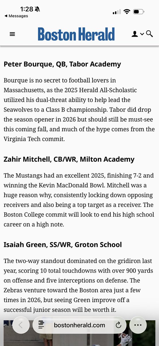 dmprock's tweet photo. Let’s gooo!!  @ProckLogan is going to be fierce this season!  

@CAA_Football @StMarksFootball @CoachDaft @247recruiting 

https://t.co/wkOmuUkY4T https://t.co/Kc0kUMYB65