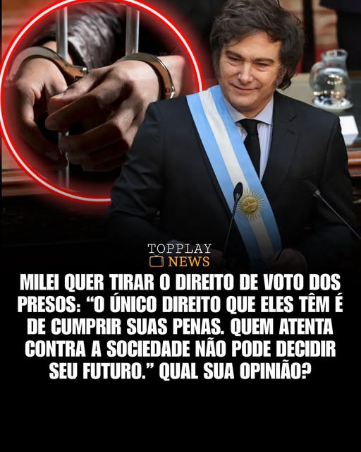NellyYumi's tweet photo. Condenados não devem ter o direito de votar! https://t.co/5q6yrFHXK1