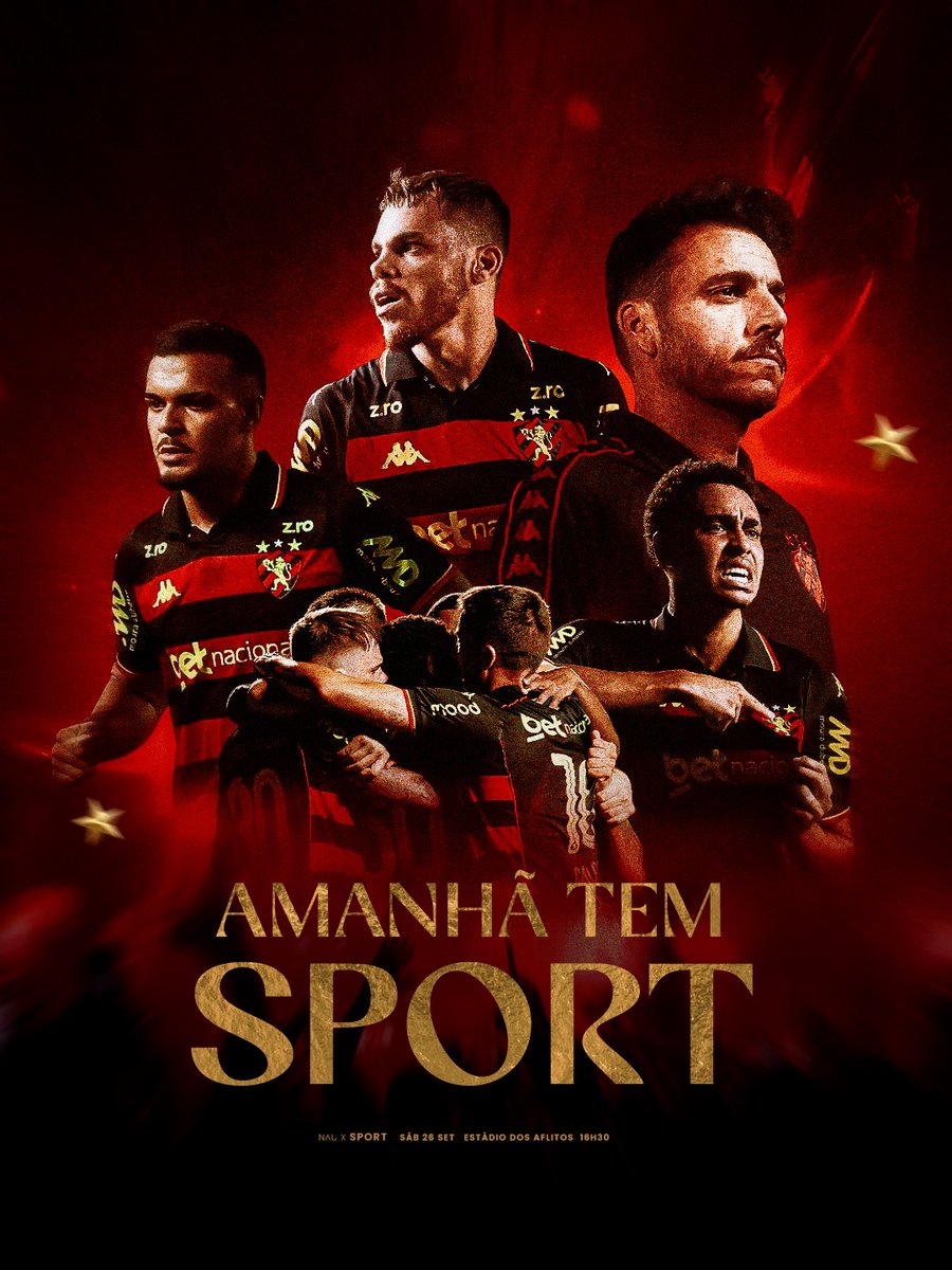 sportrecife's tweet photo. 𝑨𝑴𝑨𝑵𝑯𝑨̃ 𝑻𝑬𝑴 𝑺𝑷𝑶𝑹𝑻! 🦁 https://t.co/OIL1iG8bYI