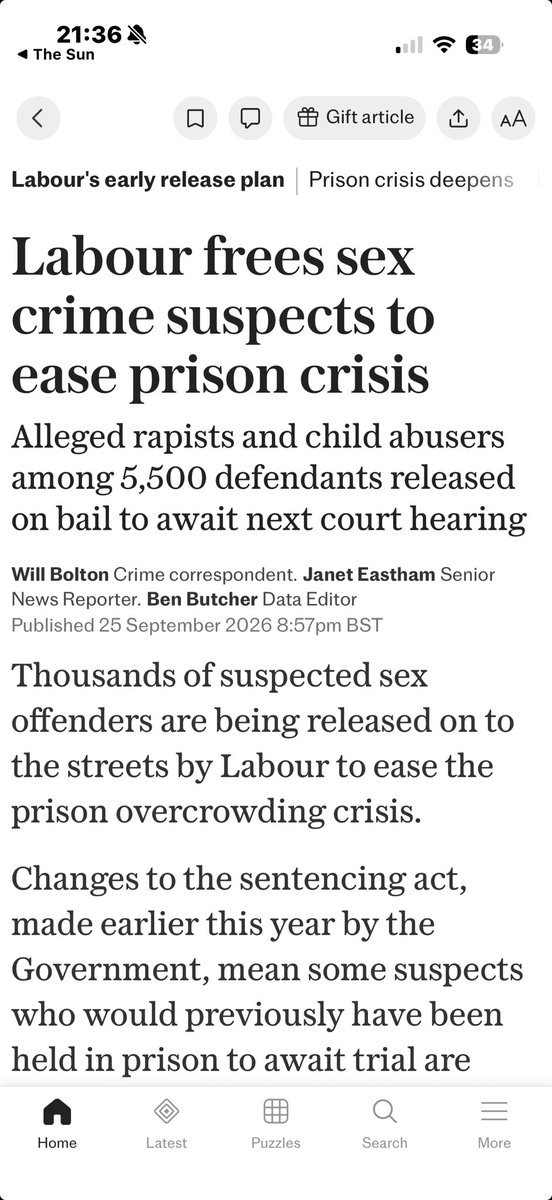 zatzi's tweet photo. Two years in prison for throwing an empty plastic bottle and swearing.

But alleged sex crimes and child abusers take up too much prison space to be on remand. 

How does that make sense? https://t.co/3DeHvSaI6v