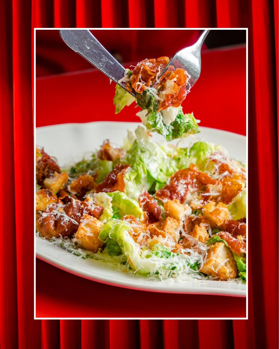 LawrenceKexuf's tweet photo. Three Roman dishes, one delicious decision: fried burrata, tender beef cheek, or a Caesar salad that hits different. Find us at 26 Beach Rd, Singapore. https://t.co/qMpI7XfbkJ