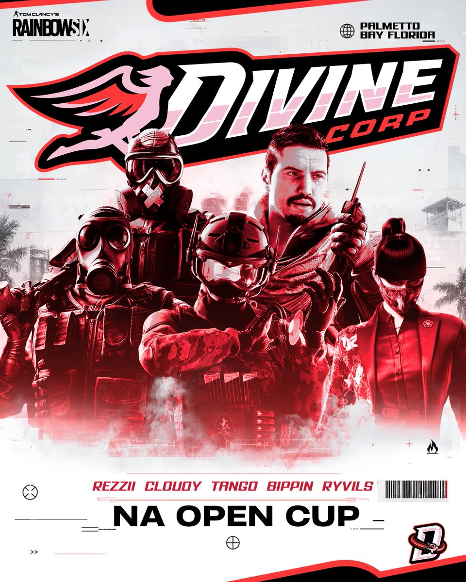 arkdesignss's tweet photo. Checkout this custom R6 poster for @DivineCorpesp 

#R6 #NAcup https://t.co/0XoyMYV7K5