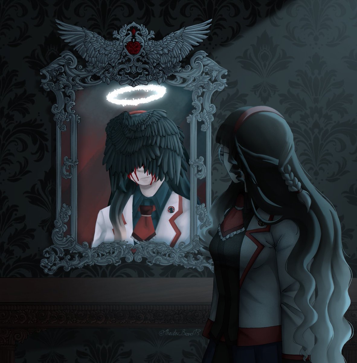 Theater_Bread13's tweet photo. Reflections of your inner self
#pjeg #evatsunaka https://t.co/YBArtHPoG4