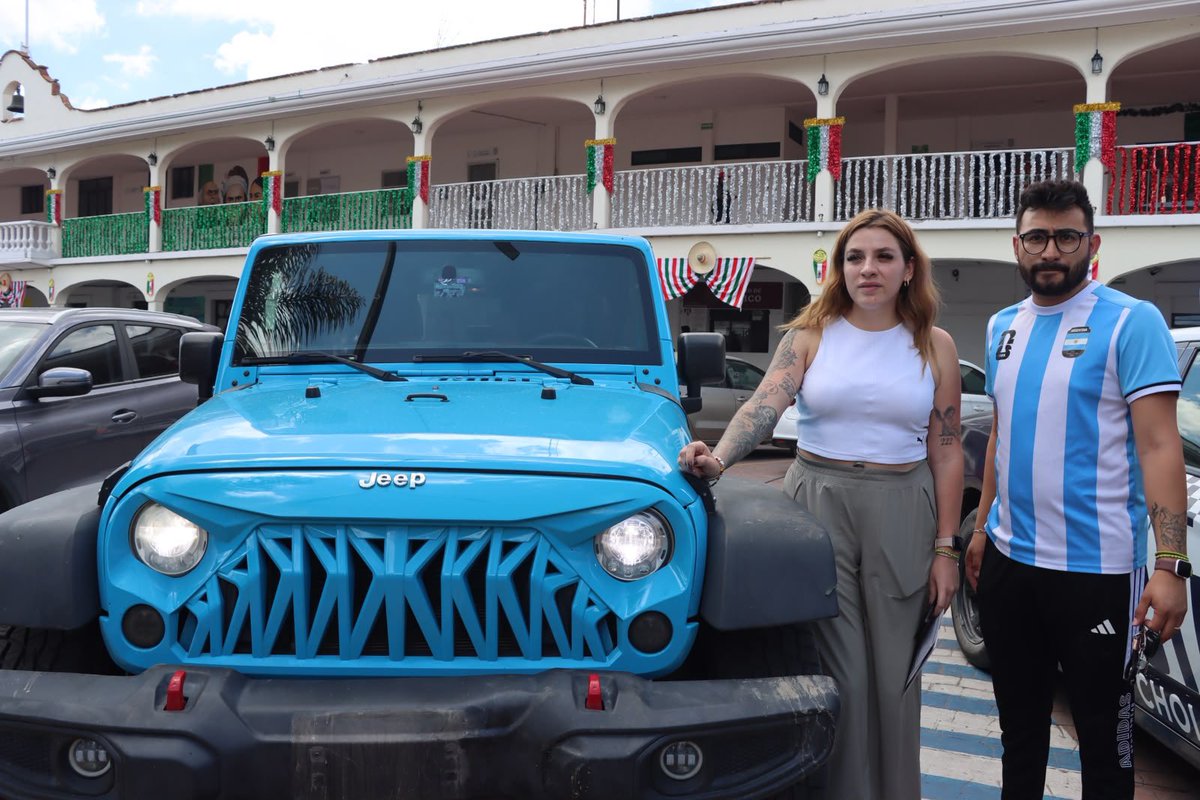 ALunaSilva's tweet photo. 🚙 ¡RECUPERADA! 🚙 El ayuntamiento de Ocoyucan #Puebla informa que logró la localización de la camioneta Jeep azul modelo 2017, que delincuentes armados habían robado con violencia a una mujer acompañada de su menor hijo.

@Pueblaonline 
@CronicaPuebla_ 
@OcoyucanInforma 
@AytoOcoyucan