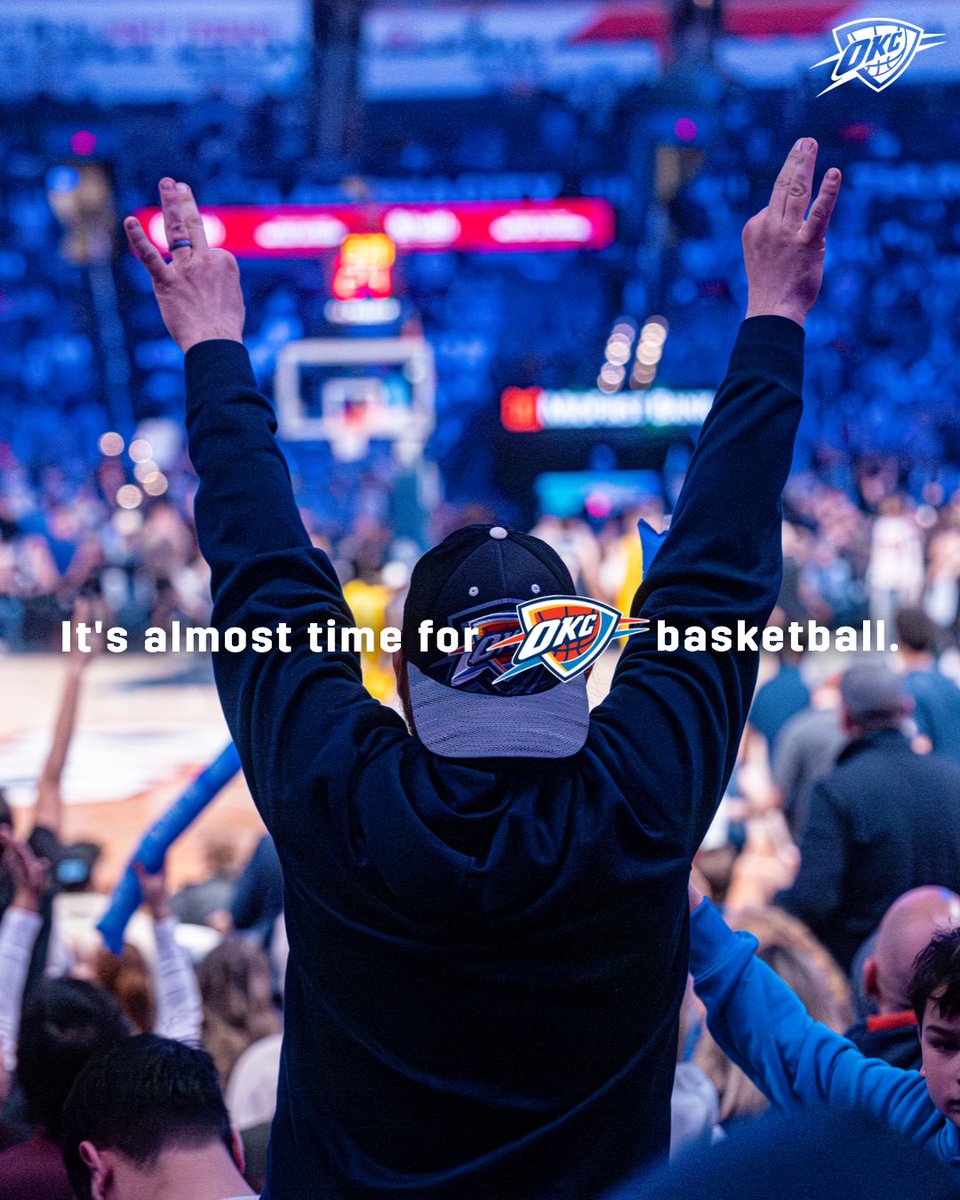 okcthunder's tweet photo. We miss you, Loud City 🗣️ https://t.co/oj0oUZC5vG