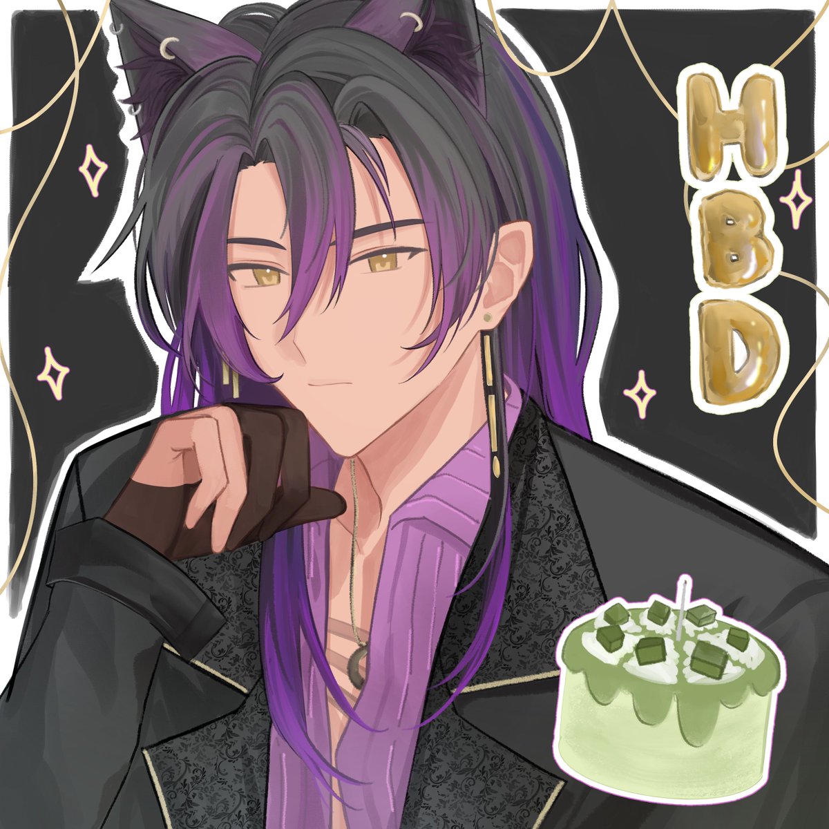 Daddy_Evil_Ch's tweet photo. 🥳HBD TO Evil สุขสันต์วันเกิดนะอีวิล ขอให้นายสุขภาพแข็งแรง
อยู่ไปนานๆ สร้างรอยยิ้มและเสียงหัวเราะให้คนดูเยอะๆนะ🙂
ขอให้เป็นวันที่ดีและสดใสตลอดทั้งปีนะ✨ หมาม่วง🐺💜💕
🎉ทุกคำอวยพรขออนุญาตอ่านของไลฟ์นะครับ วันนี้ 20.00น.🖥️
#DadVil_Live 
#DadVil_ART
#หมาน้อยVil 
#Vtuber #VtuberTH https://t.co/4BioHMsCFp