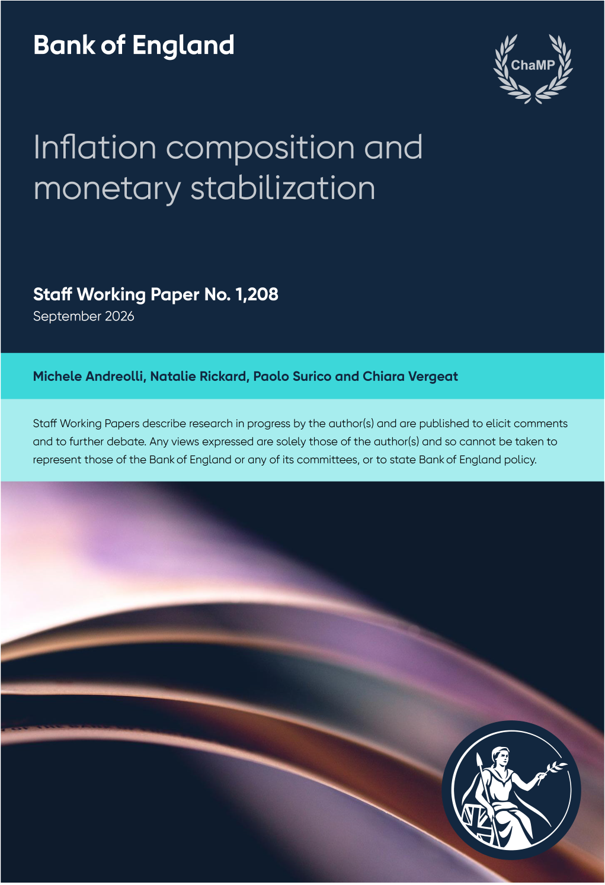 int_mon_econ's tweet photo. Highly relevant!

"Inflation composition and monetary stabilization" by Michele Andreolli, Natalie Rickard, Paolo Surico, and Chiara Vergeat.

"Every inflation index is an aggregation rule. This paper asks when the aggregation that measures the cost of living is also the one that should guide monetary stabilization. A Consumer Price Index (CPI) measures purchasing power; a stabilization index should weight sectoral prices by what they reveal about states in which the policy rate has high marginal welfare value. In standard New-Keynesian models, the two indices coincide. We show that they diverge when the sectors generating price movements differ from the sectors through which interest rates move demand, income, and marginal costs. New euro-area data reveal such a mismatch. Discretionary sectors are the cyclical quantity margin and employ many hand-to-mouth workers, while necessity sectors account for much of inflation variation. After a contractionary monetary policy shock, discretionary consumption and employment adjust the most, but necessity prices respond more. We lay out a two-sector New-Keynesian model with non-homothetic demand and sectoral labour market heterogeneity that is consistent with these findings. Even with symmetric shocks and homogeneous nominal rigidities, optimal simple rules place nearly all weight on discretionary inflation, because reacting to necessity inflation uses the discretionary sector as the adjustment margin for price movements in sectors with little quantity traction. With stickier discretionary prices, as observed in the euro area, a discretionary inflation rule improves welfare further and closes about two thirds of the welfare gap between a CPI inflation rule and Ramsey policy. Under the empirical distribution of euro-area shocks, the gains come from lower sectoral inflation volatility rather than lower aggregate real volatility. Expenditure weights need not be stabilization weights."

https://t.co/2EIoJnmdq8