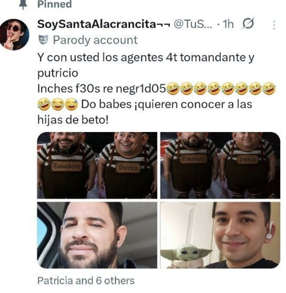 SantaLilith2026's tweet photo. 🙄 La Santa Alacrancita 👇 https://t.co/JsPhpSmNb4