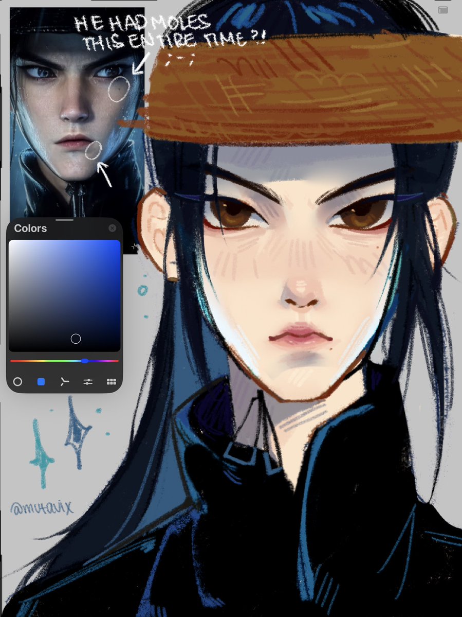 mutavix's tweet photo. I have the same mole under my right eye and have always hated it b/c it makes my face asymmetrical 
But matching w/ LDB highkirk makes me like it more

#ludongbin #allwishescometrue #baxian https://t.co/fUMeuxwV4H