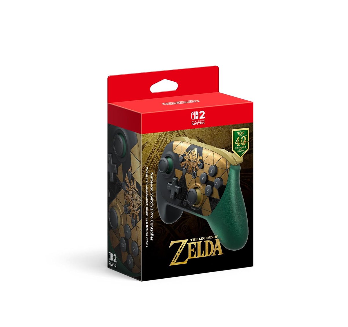 Pixelania's tweet photo. PREVENTA YA DISPONIBLE CORRANNNNNNNNN

Nintendo Switch™ 2 Pro Controller The Legend of Zelda™ – 40th Anniversary Edition

https://t.co/mKzCTwtm3f https://t.co/kySyGovIRa